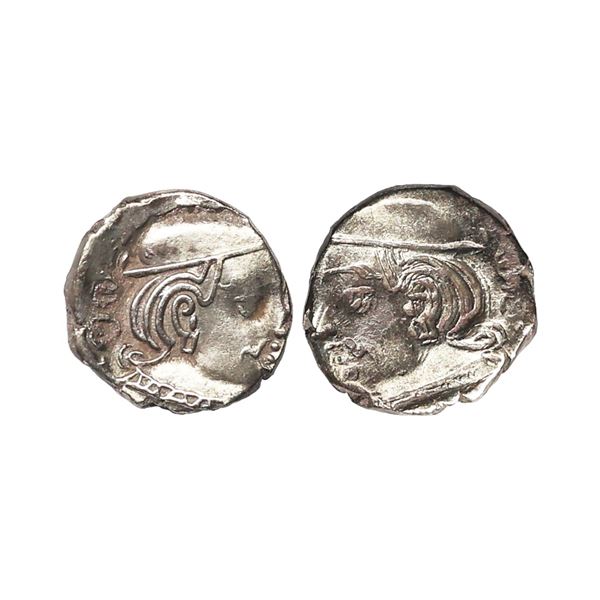 Western Kshatrapas, Kardamaka Family, Silver Brokage/Lakhi Drachm, 1.79 gms
