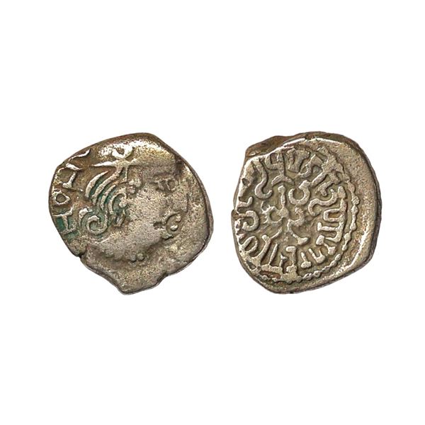 Gupta Empire, Kumaragupta I (409-455 AD), Silver Drachm, 1.90 gms