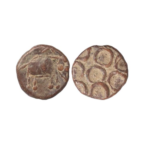 Ikshvakus (3rd Century AD), Lead Unit,2.44 gms
