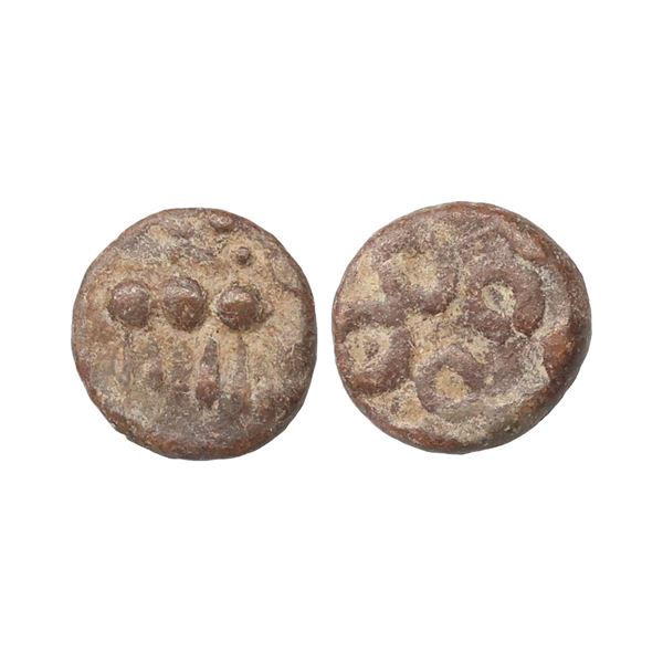 Ikshvakus (3rd Century AD), Lead Unit, 2.23 gms