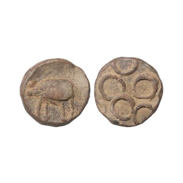 Ikshvakus (3rd Century AD), Lead Unit, 2.54 gms