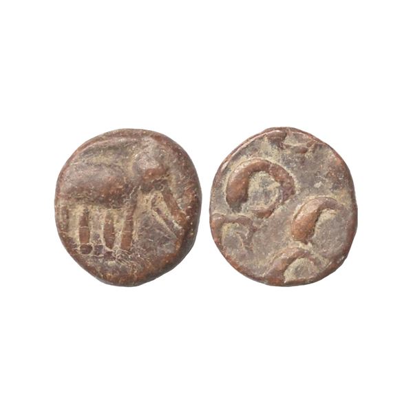 Ikshvakus (3rd Century AD), Lead Unit, 2.22 gms