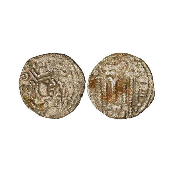 Medieval, Hephthalites, Billon Unit, 3.77 gms