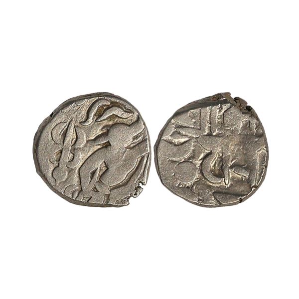 Gurjara Pratihara, Bhoja I (c. AD 836-885), Silver Adivaraha Drachm, 3.93 gms