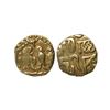 Image 1 : Medieval, Cholas, Raja Raja I (985-1014 AD), Gold 1/8 Kahavanu, 0.44 gms,
