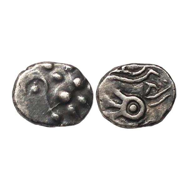 Hindu Medieval, Paramaras of Vidarbha, Raja Bhoja (c. 13th Century AD), Silver Dramma, 6.53 gms