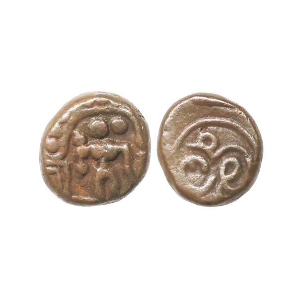 Vijayanagar Empire, Copper Kasu, 3.07 gms
