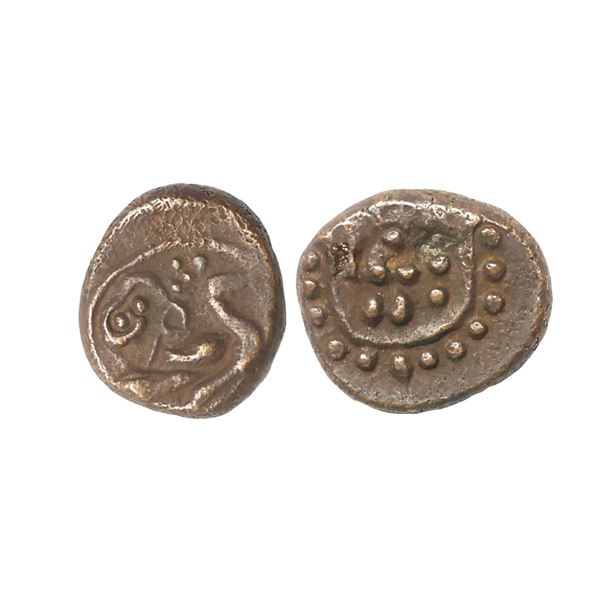 Vijayanagar Feudatories, Madurai Nayakas, (16-18c AD), Copper Kasu, 2.55 gms