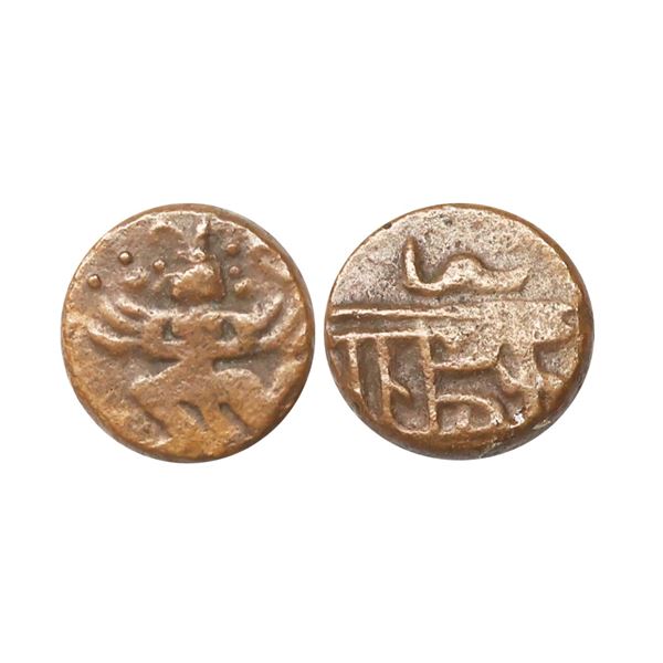Post Vijayanagar, Nayaka issue, (17-18c AD), Copper Kasu, 3.00 gm