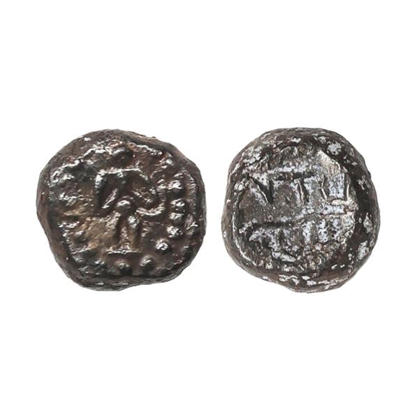 Post Vijayanagar, Local Polygars, Ramana, (17-18c AD), Copper Kasu, 3.12 gms