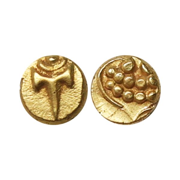 Tanjavur Marathas (17th-18th Century AD), Gold Fanam, 0.38 gms