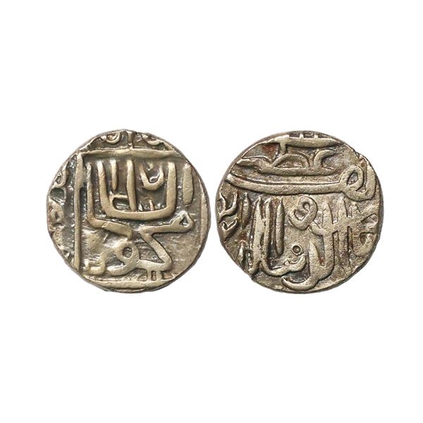Gujarat Sultanate, Nasir al-din Mahmud Shah I (AH 862-917, 1458-1511 AD), Silver ½ Tanka, 5.66 gms