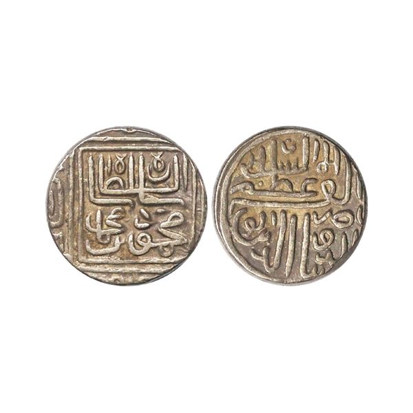 Gujarat Sultanate, Nasir al-din Mahmud Shah I (AH 862-917, 1458-1511 AD), Silver Tanka, 10.72 gms
