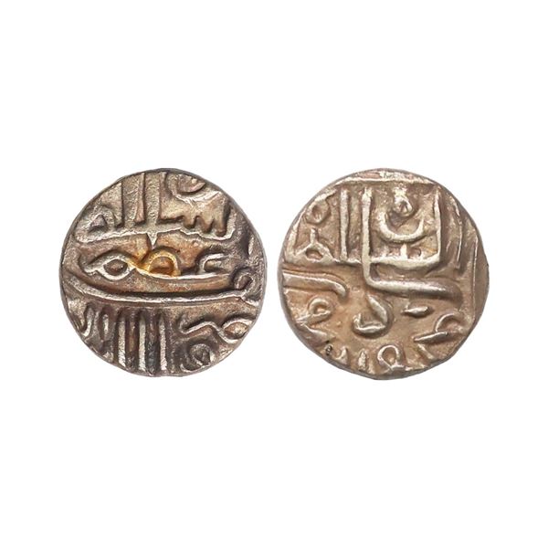 Gujarat Sultanate, Nasir al-din Mahmud Shah I (AH 862-917, 1458-1511 AD), Silver ¼ Tanka, 2.60 gms