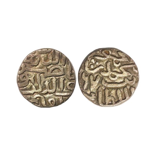 Gujarat Sultanate, Nasir al-din Mahmud Shah I (AH 862-917, 1458-1511 AD), Billon Tanka, 9.22 gms