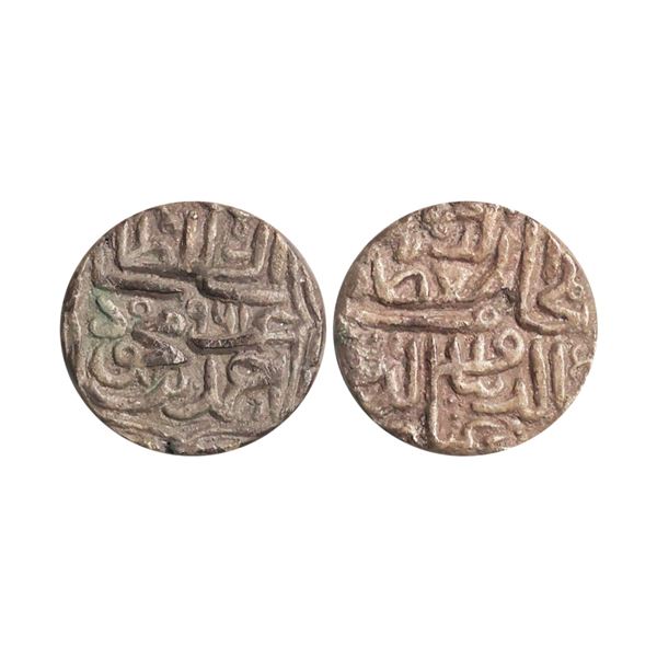 Gujarat Sultanate, Ghiyath al-Din Ahmad III (AH 961-968, 1553-1560 AD), Silver Tanka, 5.41 gms