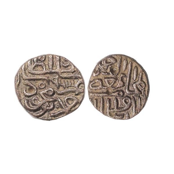 Gujarat Sultanate, Ghiyath al-Din Ahmad III (AH 961-968, 1553-1560 AD), Silver Tanka, 6.90 gms