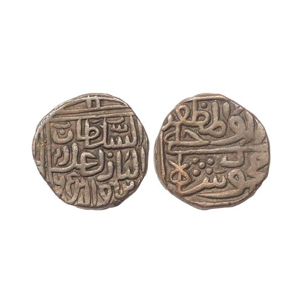 Malwa Sultanate, Ala al Din Mahmud Shah I (AH 839-873, 1436-1469 AD), Billon Tanka 12.15 gms