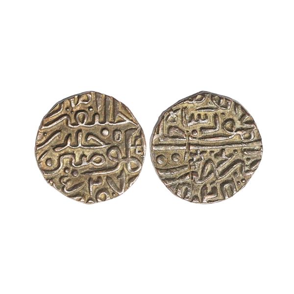 Malwa Sultanate, Ala Al Din Mahmud Shah I (AH 839-873, 1436-1469 AD), Billon Tanka (380 Rati), 9.11 