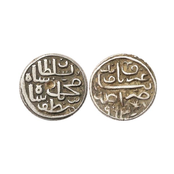 Malwa Sultanate, Muhammad bin Muzaffar (AH 962-964, 1555-1557 AD), Silver Tanka, 7.10 gms