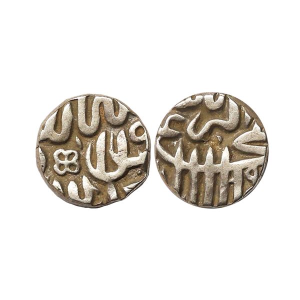Akbar (AH 963-1014, 1556-1605 AD), Provincial issues, Malwa type, Silver Tanka, 7.01 gms