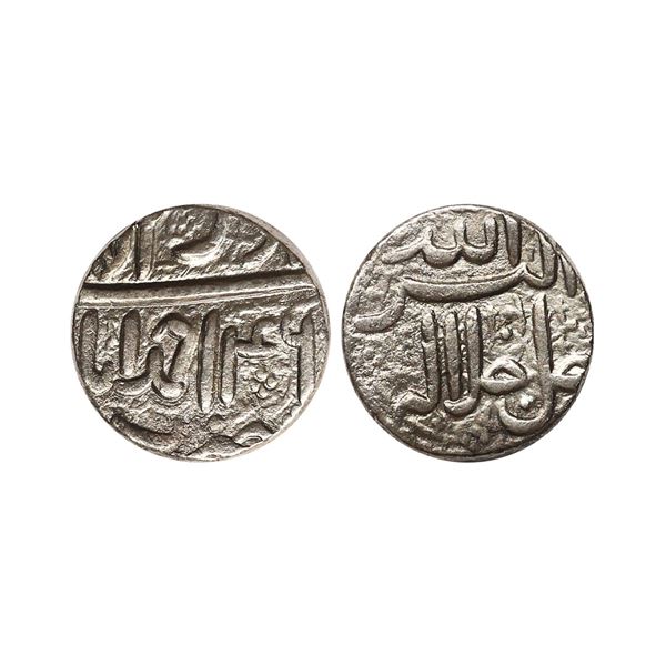 Akbar (AH 963-1014, 1556-1605 AD), Silver Rupee, 11.33 gms