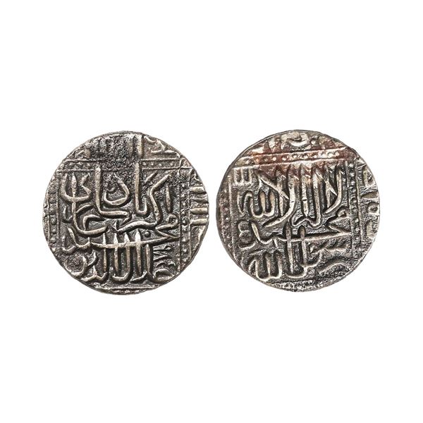 Akbar (AH 963-1014, 1556-1605 AD), Silver Rupee, 11.34 gms