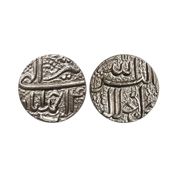 Akbar (AH 963-1014, 1556-1605 AD), Silver Rupee, 11.09 gms