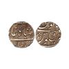 Image 1 : Mughal, Muhammad Shah, Silver ½ Rupee, 5.68 gms