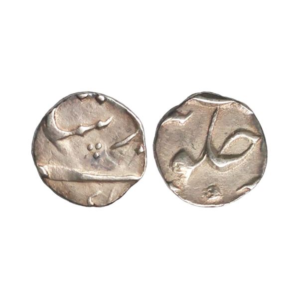 Mughal, Silver 1/16 Rupee, 0.70 gms