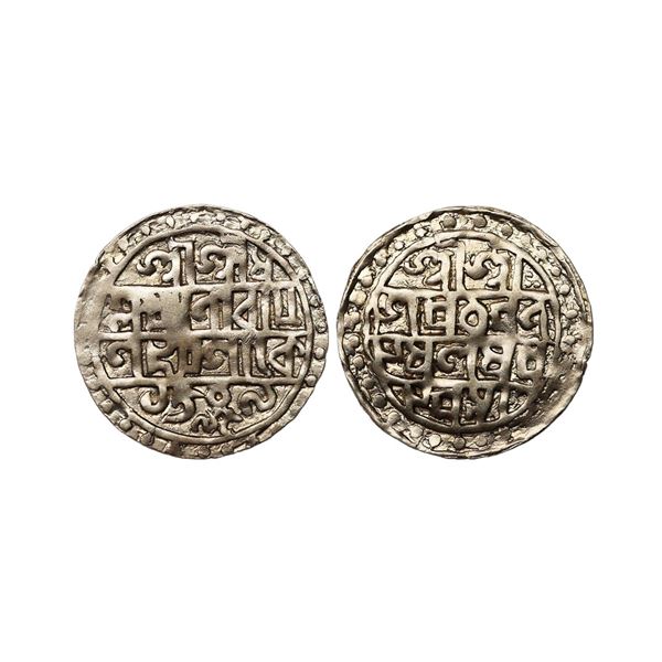 Cooch Behar, Lakshmi Narayan (SE 1509-1549, 1587-1627 AD), Silver Rupee, 10.02 gms