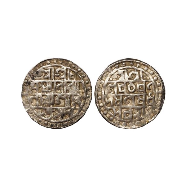 Cooch Behar, Lakshmi Narayan (SE 1509-1549, 1587-1627 AD), Silver Rupee, 9.77 gms