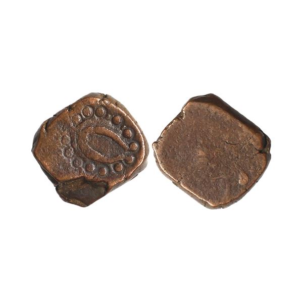Independent Kingdoms, Gond Kingdom of Devagarh Branch, Anonymous Issue, Copper Paisa, 5.27 gms