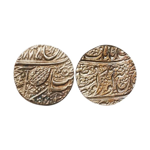Sikh Empire, Ranjit Singh (AH 1263-1281, 1846-1864 AD), Silver Rupee, 11.13 gms