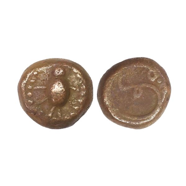 Arcot Nawabs, (18th Century AD), Copper Kasu, 6.34 gms