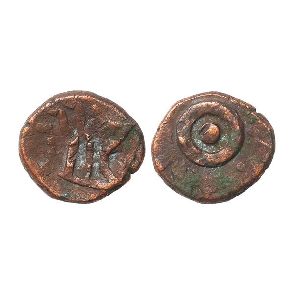 Dhar State, Copper Paisa, 8.45 gms