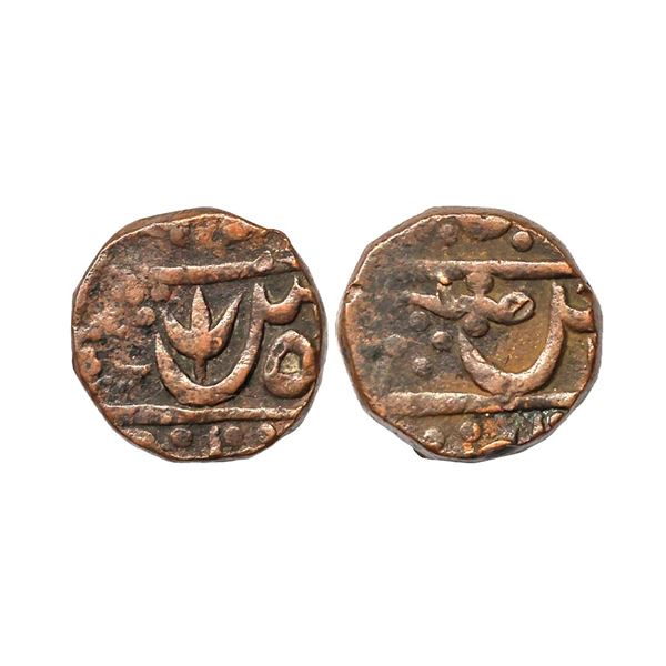 Gwalior State, INO Shah Alam II, Copper Paisa, 14.01 gms