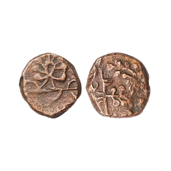 Jhabua State, Anonymous Issue, Copper Paisa, 10.14 gms