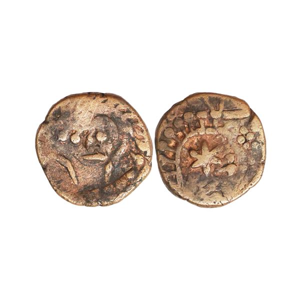 Jhabua State, Anonymous Type, Copper Paisa, 9.83 gms