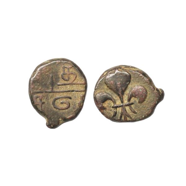 Indo French, Copper Dou Dou, 4.07 gms