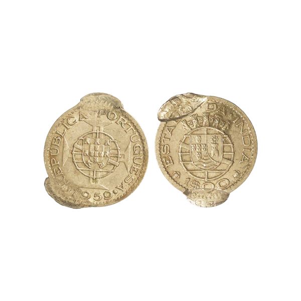 Republic Indo Portuguese, Cupro Nickel Escudo, 5.53 gms