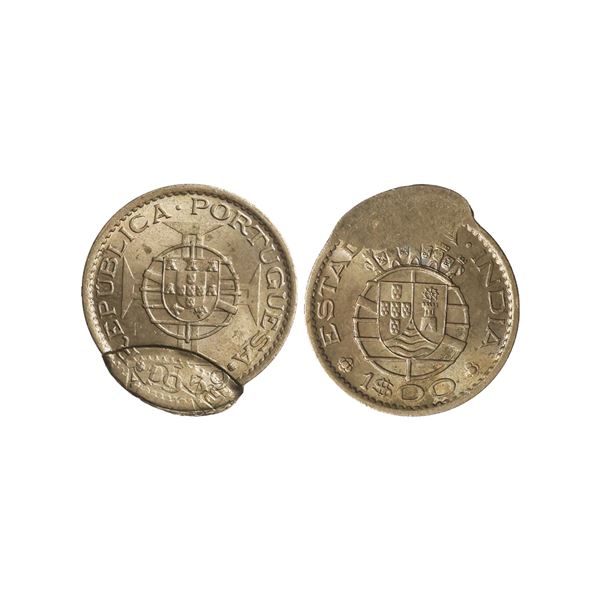 Republic Indo Portuguese, Cupro Nickel Escudo, 5.62 gms