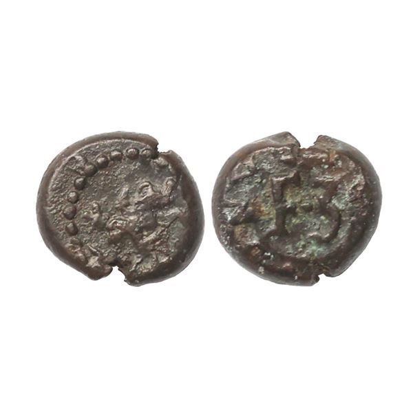 Indo Danish, Frederik III (1648-1670 AD), Copper Cash, 2.27 gms