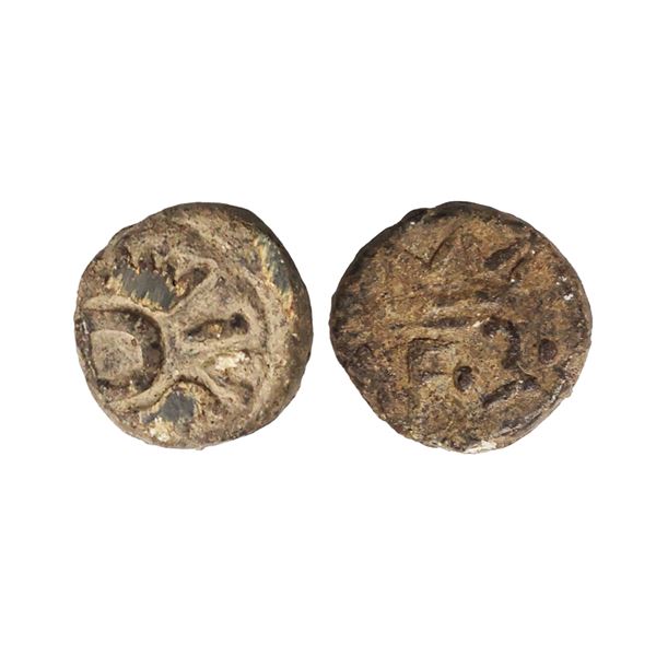 Indo Danish, Frederik III (1648-1670 AD), Lead Cash, 3.28 gms