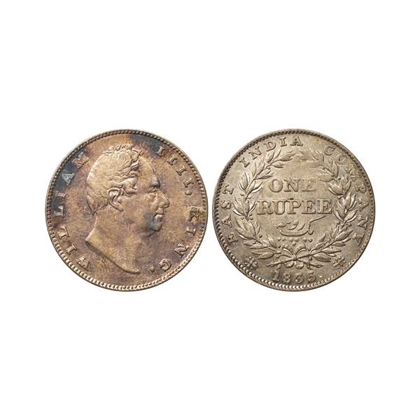 William IIII, Silver Rupee, 1835, Bombay Mint