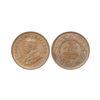 Image 1 : George V King Emperor, Copper ½ pice, 1928, Calcutta Mint
