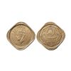 Image 1 : George VI King Emperor, Copper-Nickel, 2 Annas, 1939, Calcutta Mint