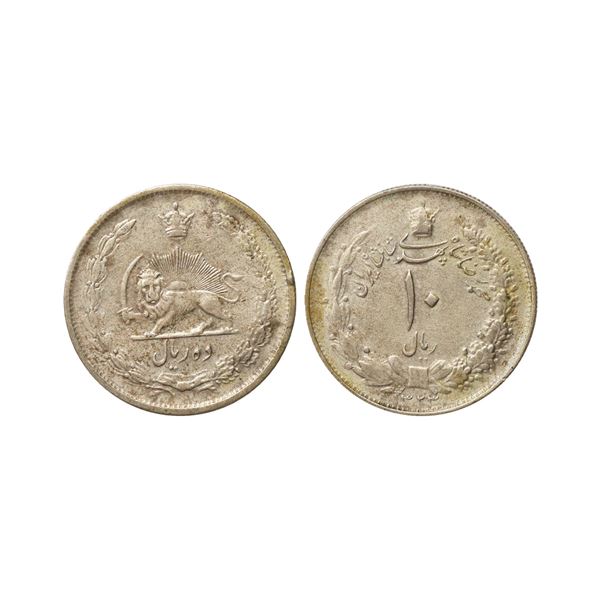 Iran, Muhammad Reza(1941-1979 AD), Silver 10 Riyal, 15.96 gms