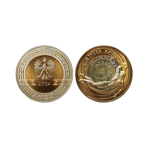 Poland, Third Republic, Gold plated Silver, 10 Zlotys, Proof issue, Commemorative issue, X