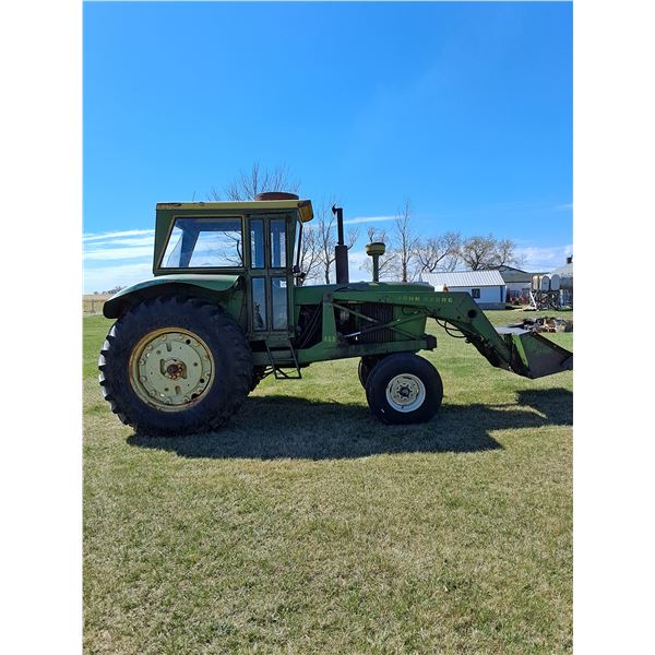 John Deere 4020 Diesel Tractor w/ JD 46A loader
